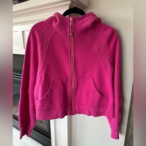 Lululemon Full Zip Scuba Cropped Hoodie- EUC